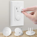 Outlet Covers Baby Proofing White - 38 Pack Plug Covers for Electrical Outlets, Child Proof Socket Covers, Baby Safety Products for Home, Office, Easy Insatllation
