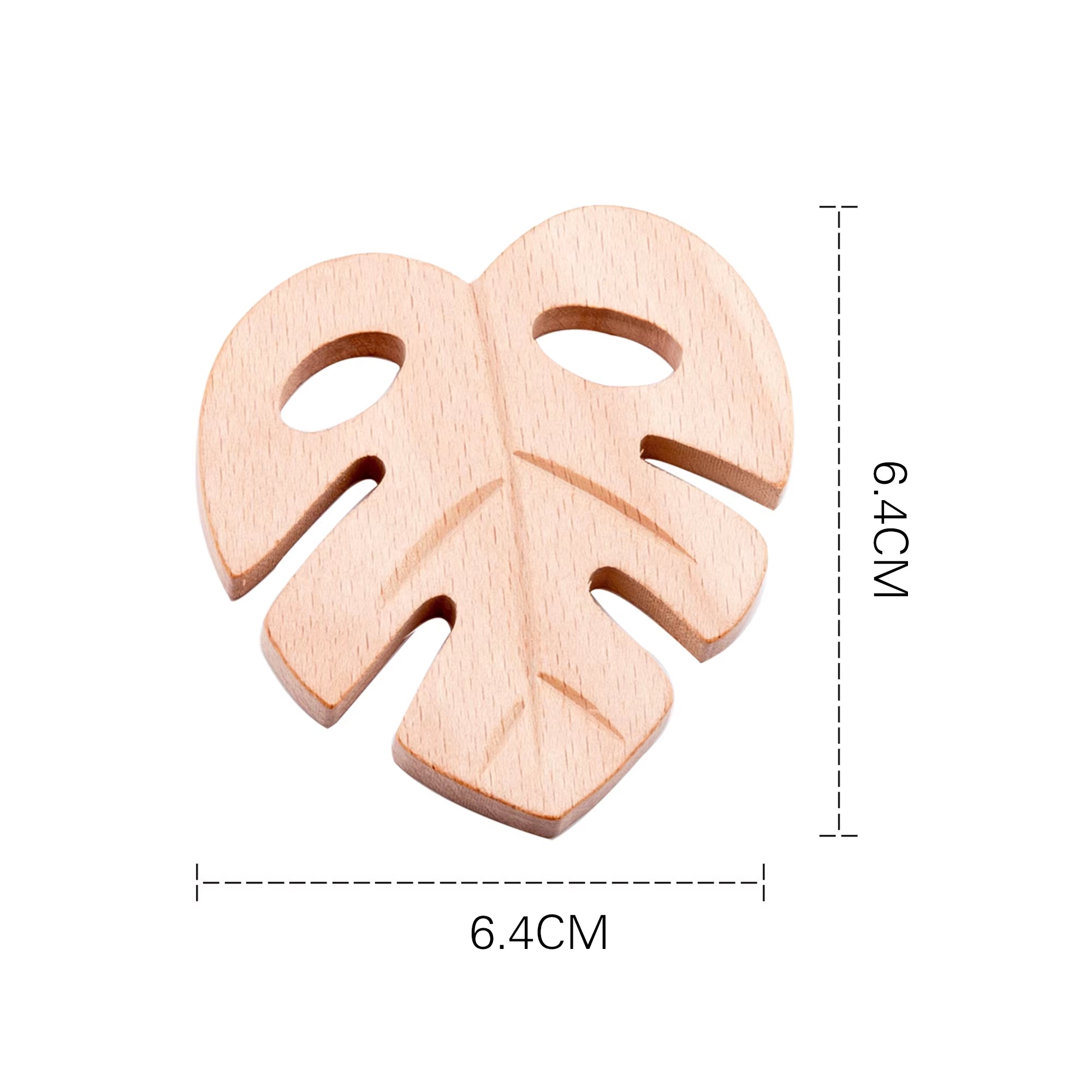 10Pc Baby Wooden Teether Beech Bee Pacifier Teeth Pendant Wooden Baby Gym Toys Montessori Animals Baby Products Newborn Gift Kid