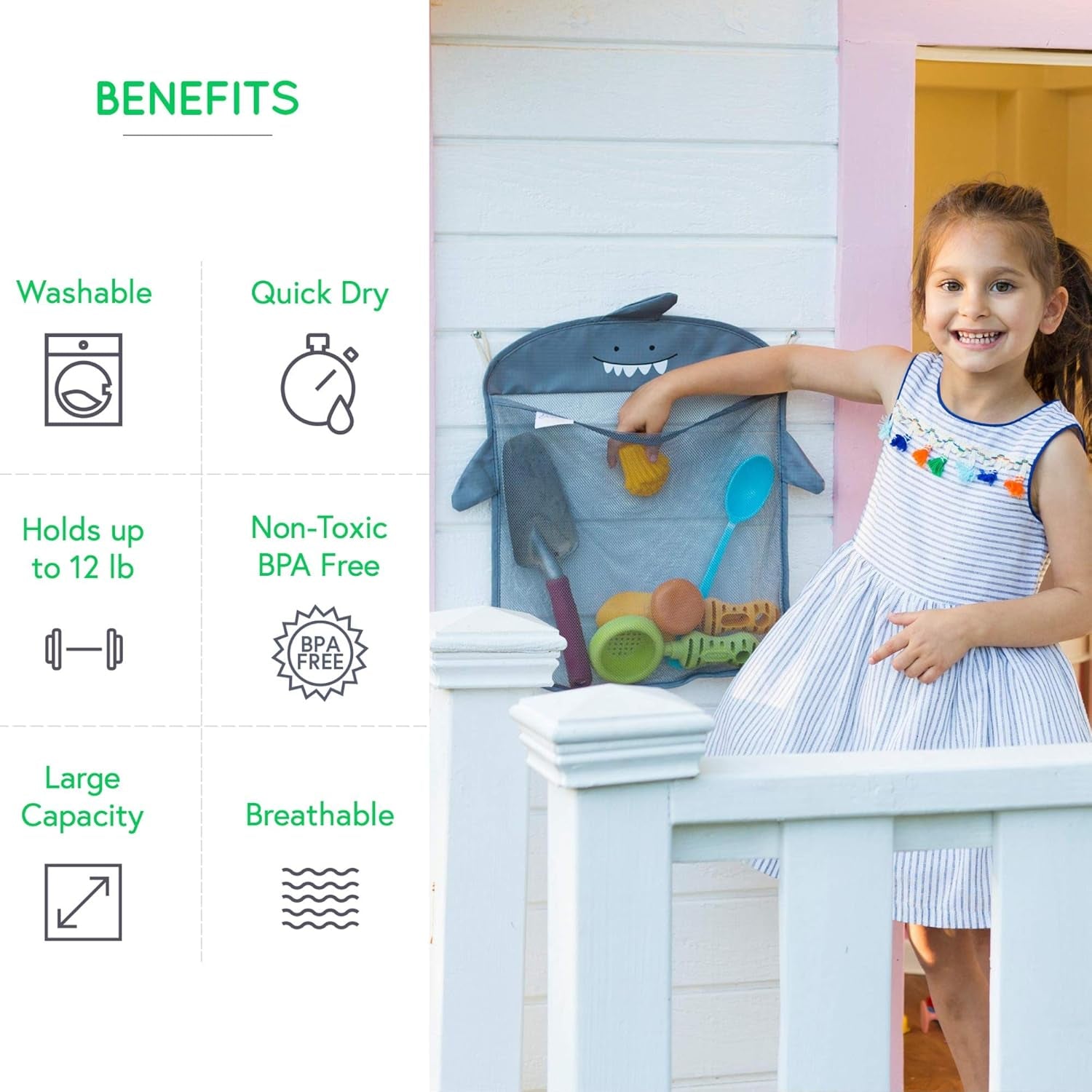 Bath Toy Storage Jumbo+36 Eco-Safe Educational Foam Baby Bath Letters and Numbers|Bath Toy Organizer Mesh Net Shower Caddy for Baby Bath Toys for Toddlers 1-3| Quick Dry Bathroom Decor Bath Toy Holder