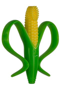 - Corn Cob Toothbrush®, Training Teether Tooth Brush for Infant, Baby, and Toddler, Made in USA, Butter-Soft Bristles,Bendable Food Grade Silicone, Family-Owned Buisness since 2009